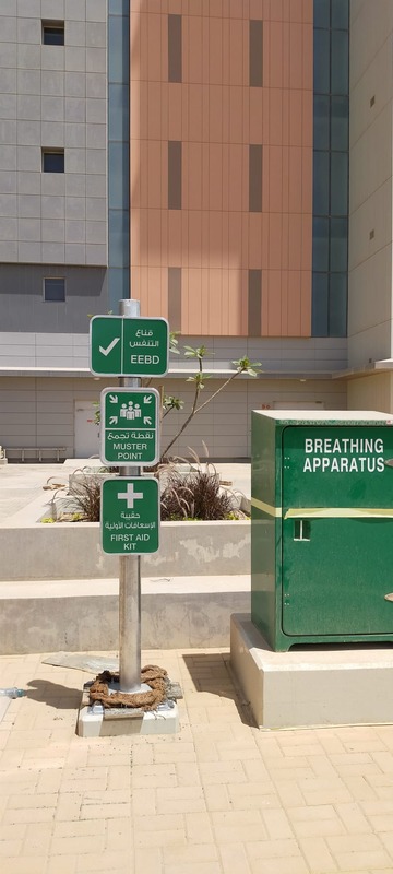 Alshaya Advertising project 25 — signage and branding installation in Kuwait
