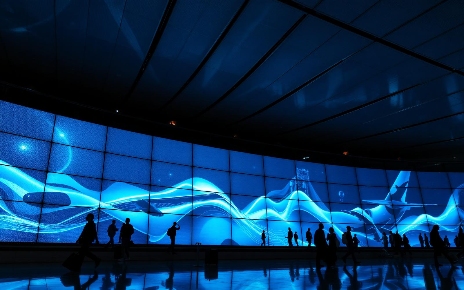 Terminal Media Wall